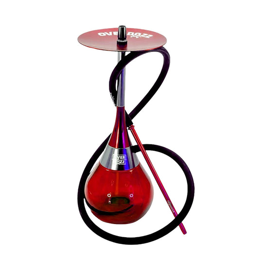 OVERDOZZ HOOKAH COMPLETE - RED