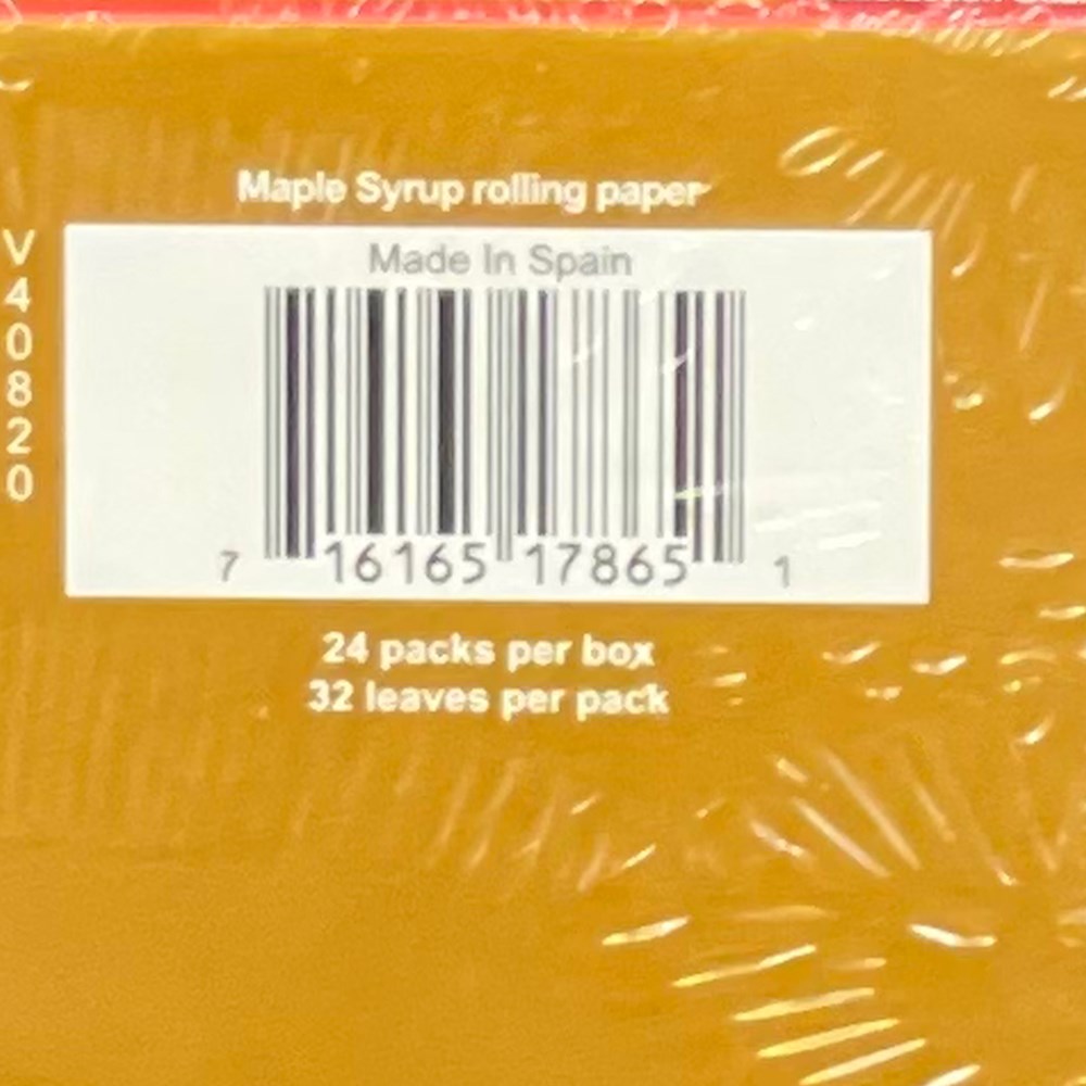 JUICY HEMP 1 1/4 - MAPLE SYRUP