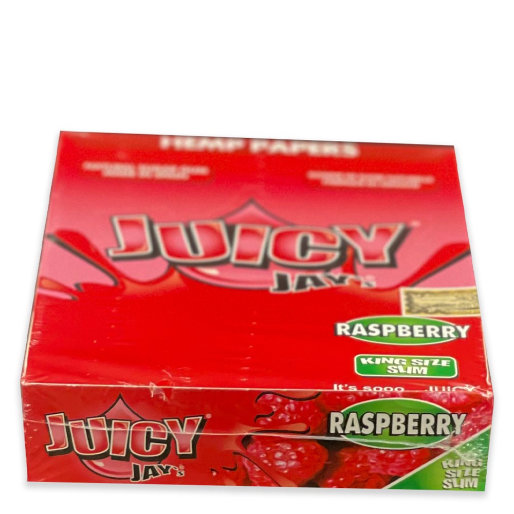 JUICY HEMP 1 1/4 - RASPBERRY