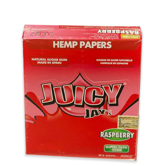 JUICY HEMP 1 1/4 - RASPBERRY