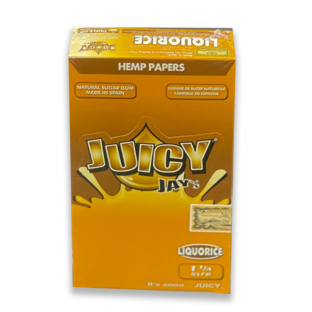 JUICY HEMP 1 1/4 - LIQUORICE