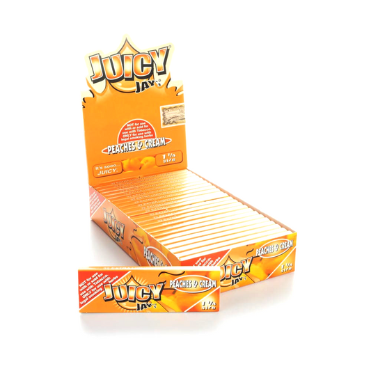 JUICY HEMP 1 1/4 - PEACH & CREAM