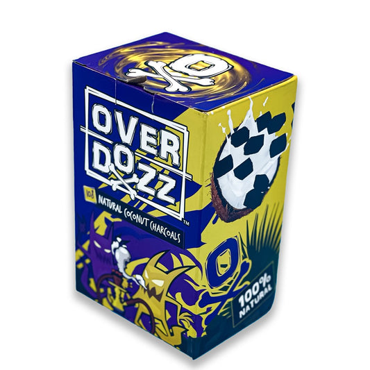 OVERDOZZ 108 PCS COCONUT CHARCOAL