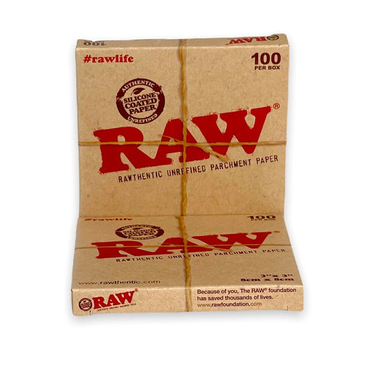 RAW SILICON COATED PAPER 3" X 3"
