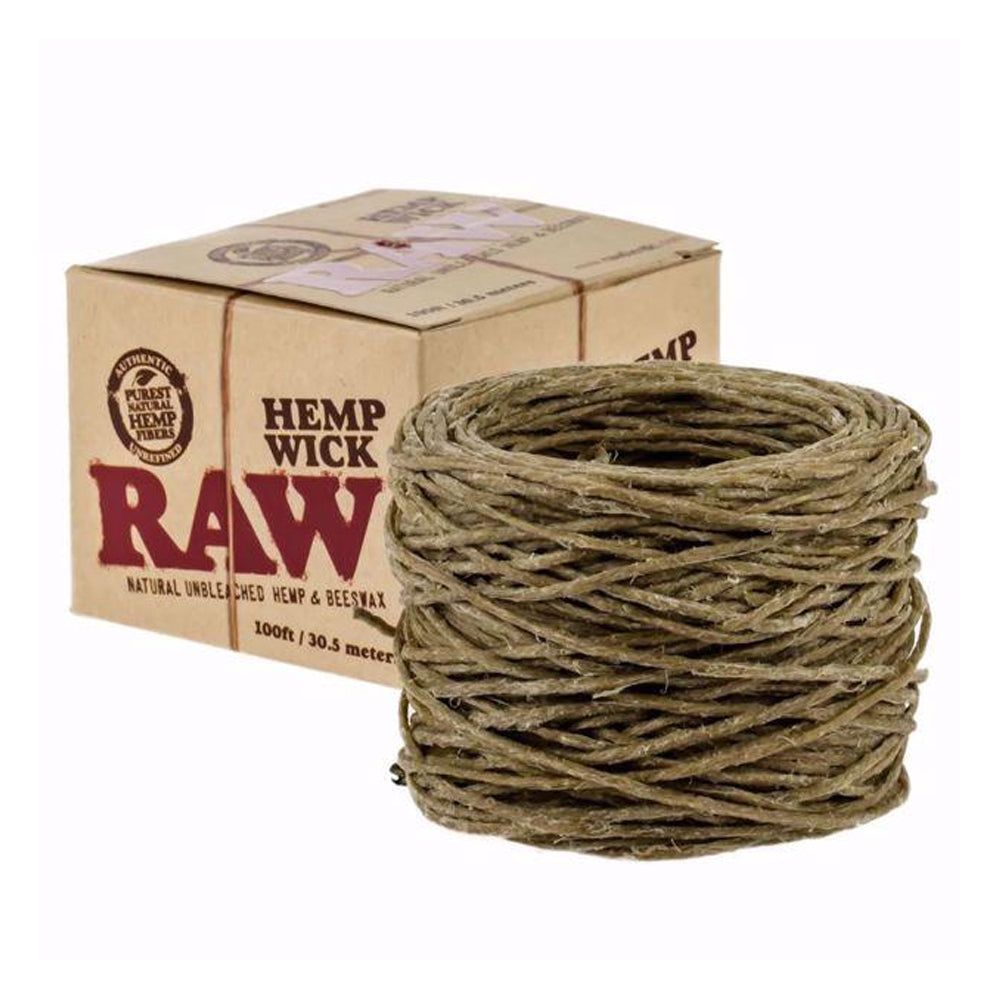 RAW HEMP WICK 100FT