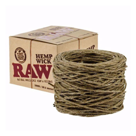 RAW HEMP WICK 100FT