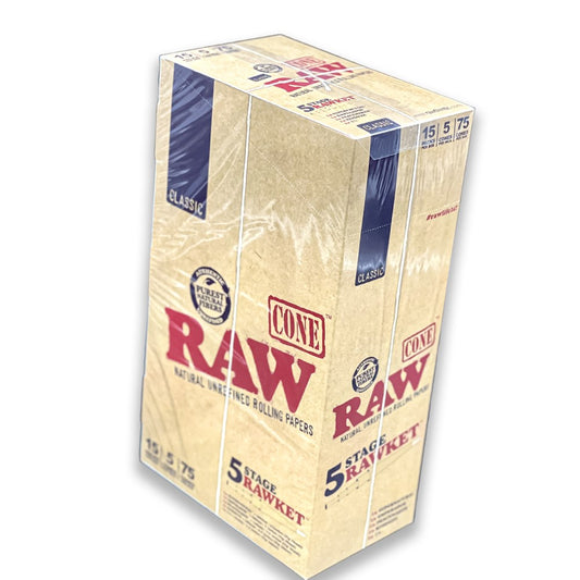 RAW CLASSIC CONE 5 STAGE RAWKET