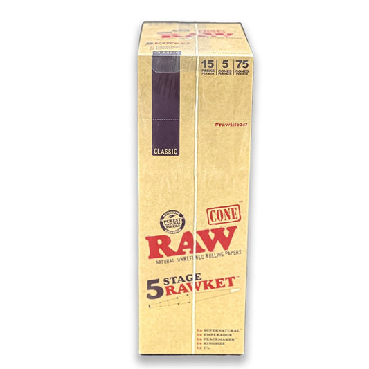 RAW CLASSIC CONE 5 STAGE RAWKET