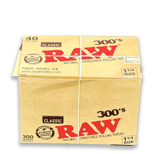 RAW CLASSIC 1 1/4 PAPERS 300'S