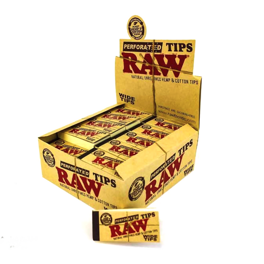 RAW PERFORATED WIDE TIPS