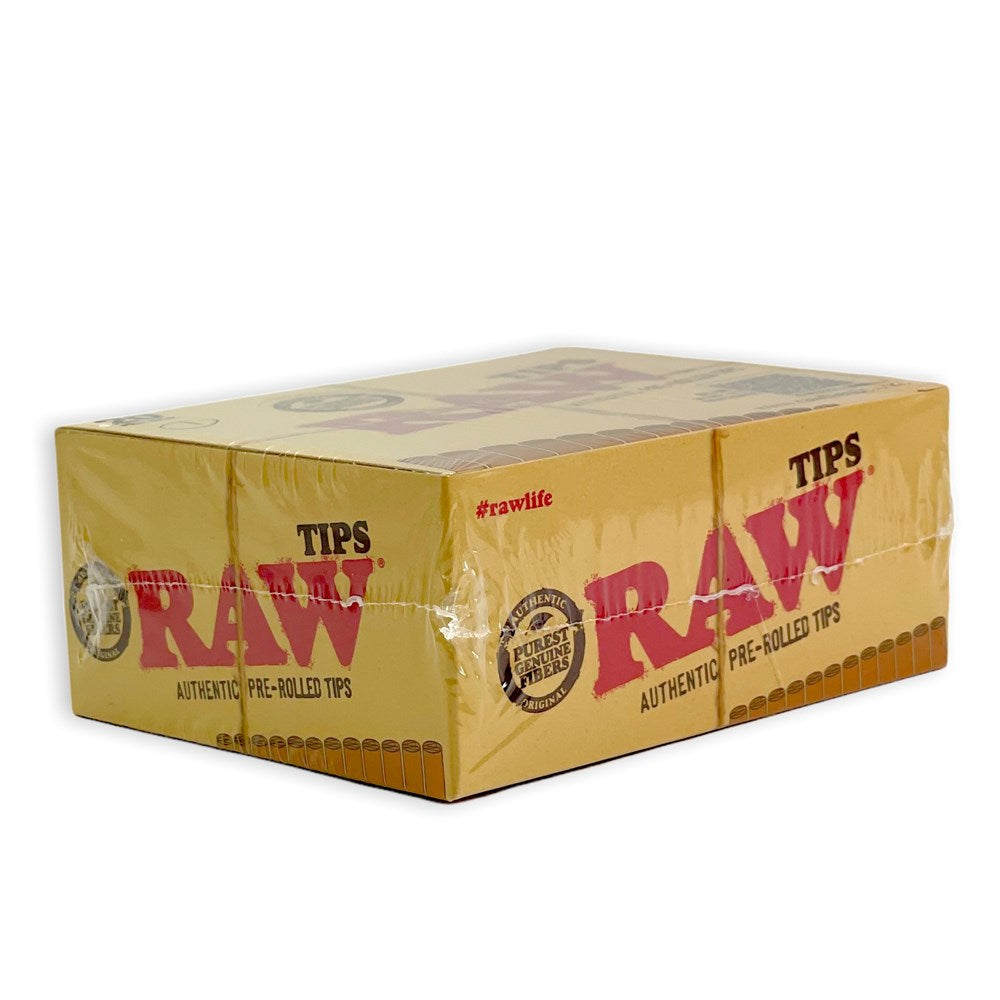 RAW AUTHENTIC PRE-ROLLED TIPS