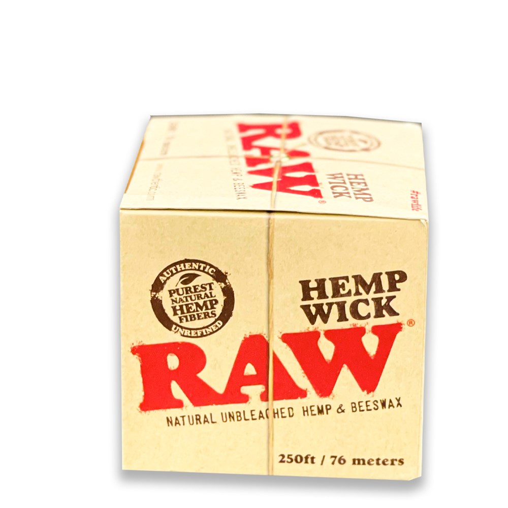 RAW HEMP WICK 250FT