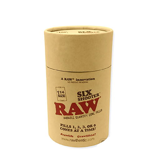 RAW SIX SHOOTER FOR 1 1/4 CONES