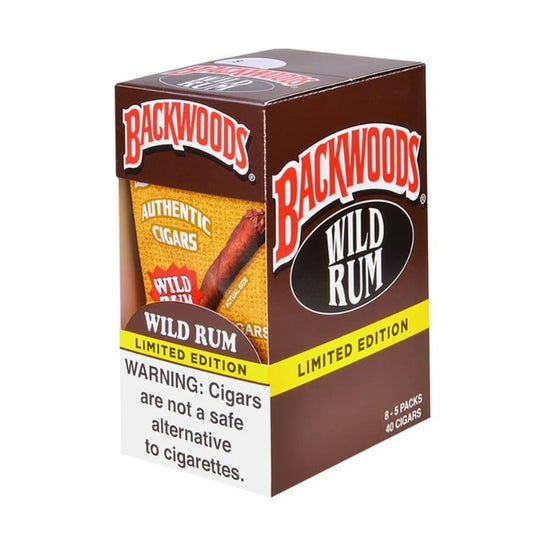 BACKWOODS 5PK WILD RUM