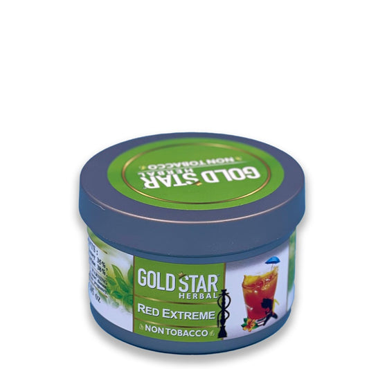 GOLD STAR NON-TOBACCO 200G - RED EXTREME