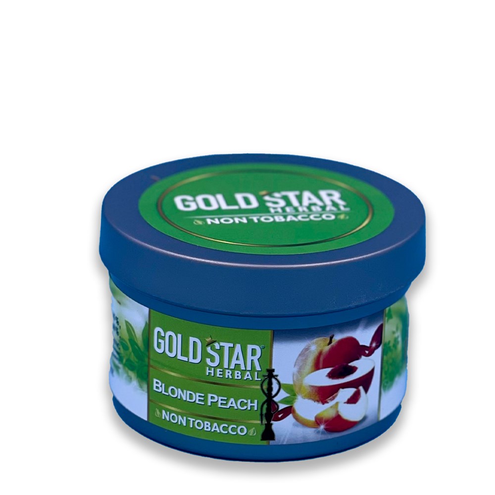 GOLD STAR NON-TOBACCO 200G - BLONDE PEACH