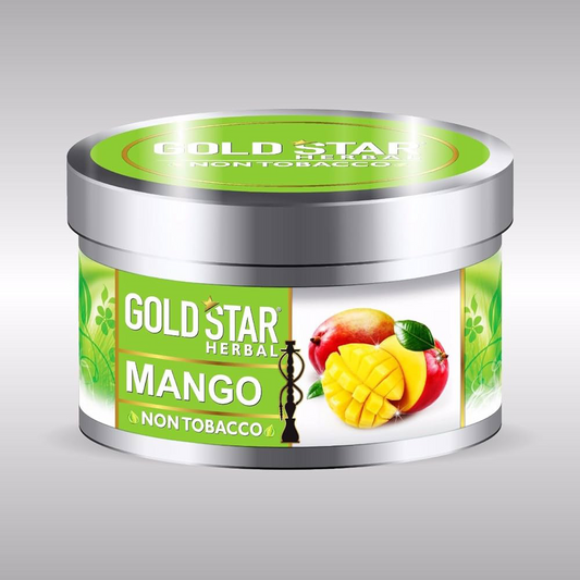 GOLD STAR NON-TOBACCO 200G - MANGO