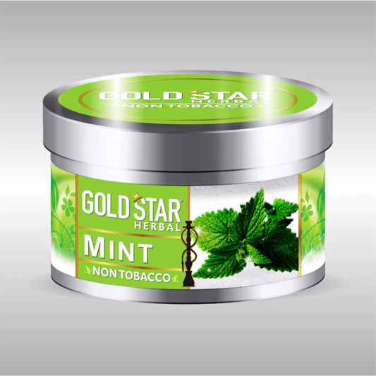 GOLD STAR NON-TOBACCO 200G - MINT