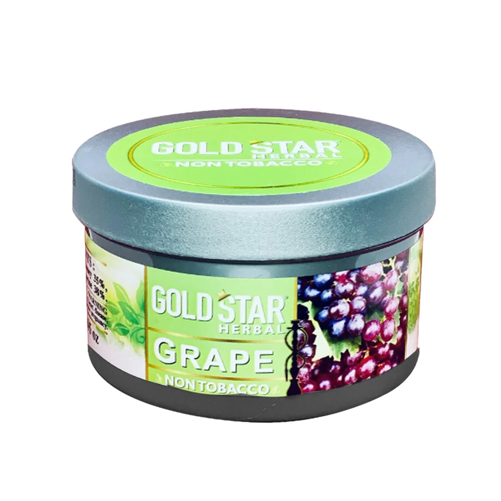 GOLD STAR NON-TOBACCO 200G - GRAPE