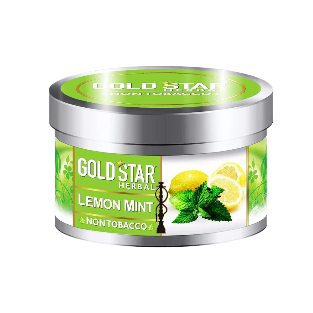 GOLD STAR NON-TOBACCO 200G - LEMON MINT