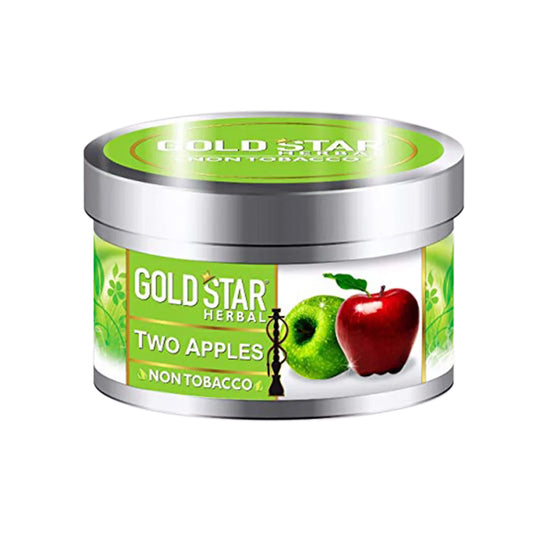 GOLD STAR NON-TOBACCO 200G - TWO APPLES