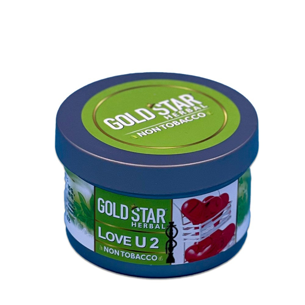 GOLD STAR NON-TOBACCO 200G - LOVE U 2
