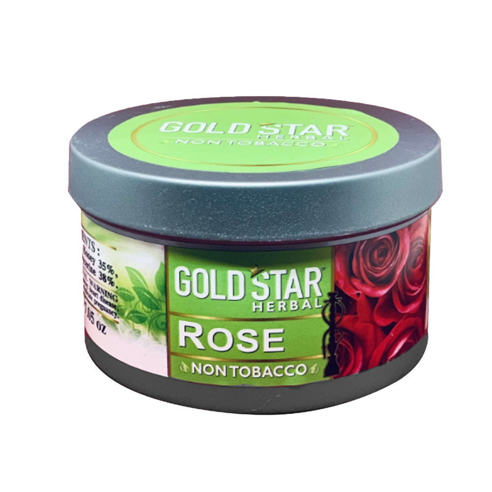 GOLD STAR NON-TOBACCO 200G - ROSE