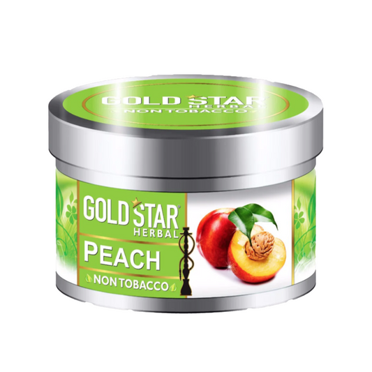GOLD STAR NON-TOBACCO 200G - PEACH