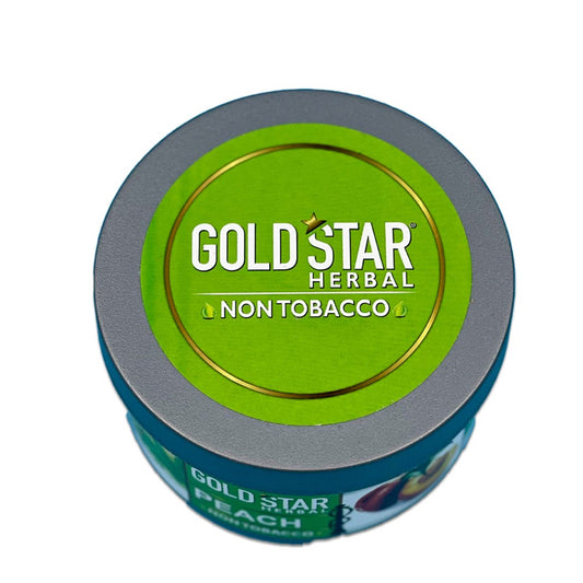 GOLD STAR NON-TOBACCO 200G - PEACH