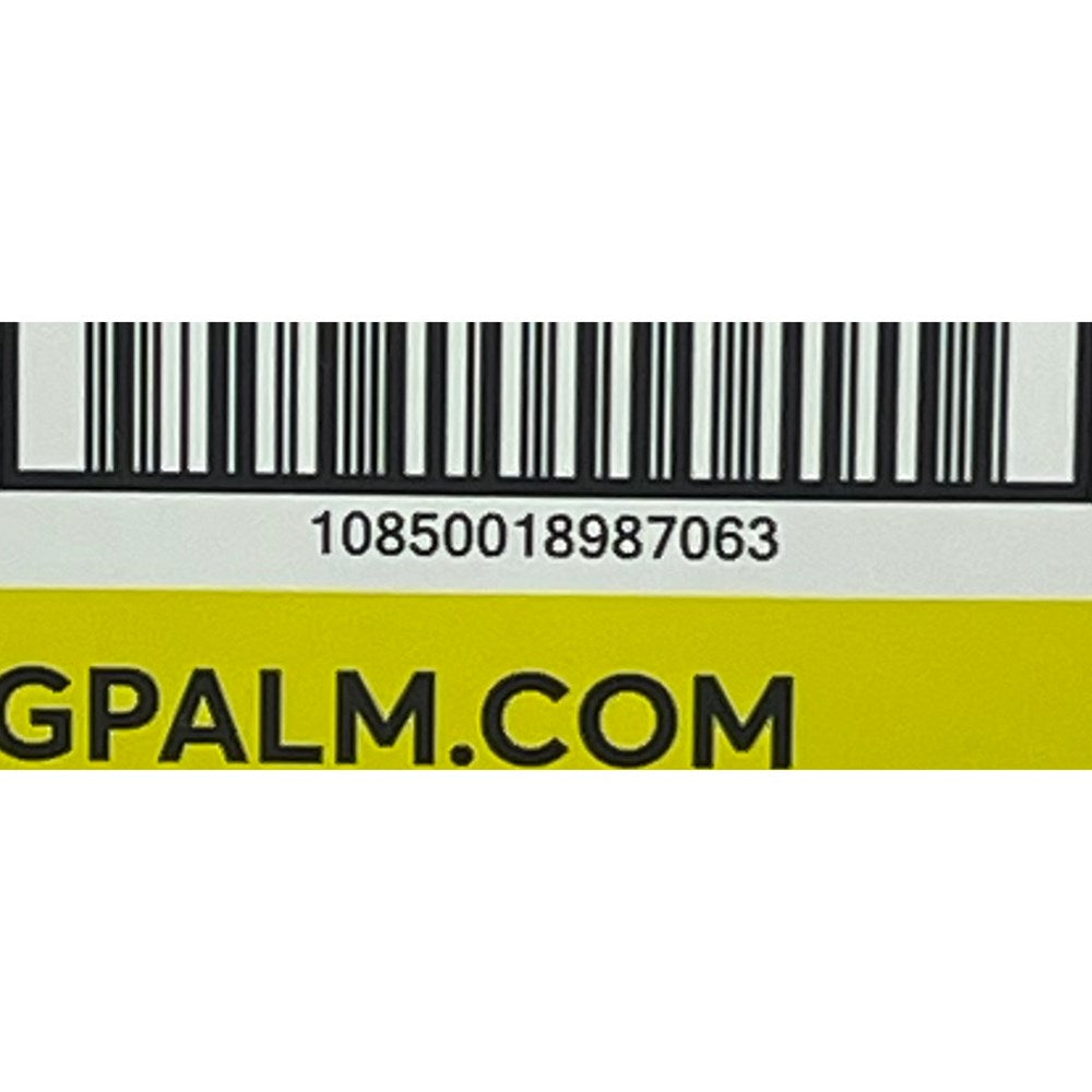 KING PALM 7MM TIPS DISPLAY - BANANA CREAM