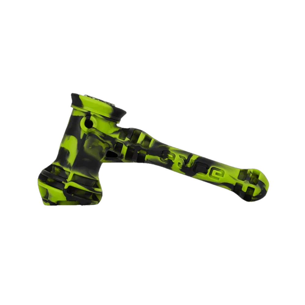 EYCE HAMMER SILICONE BUBBLER - LIME GREEN