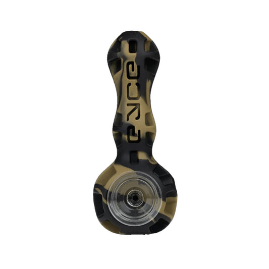 EYCE SILICONE SPOON PIPE - BROWN