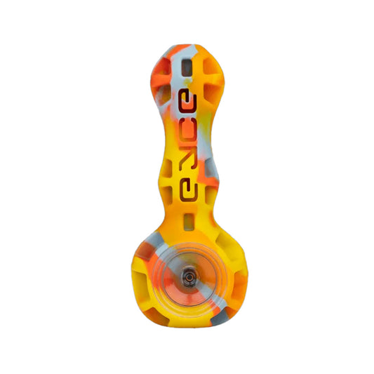 EYCE SILICONE SPOON PIPE - ORANGE