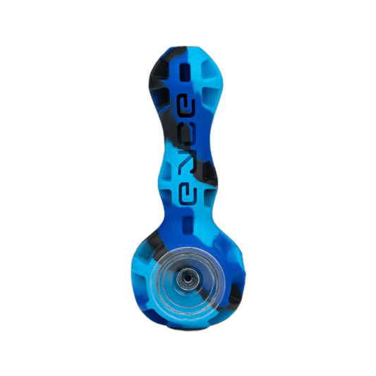 EYCE SILICONE SPOON PIPE - BLUE