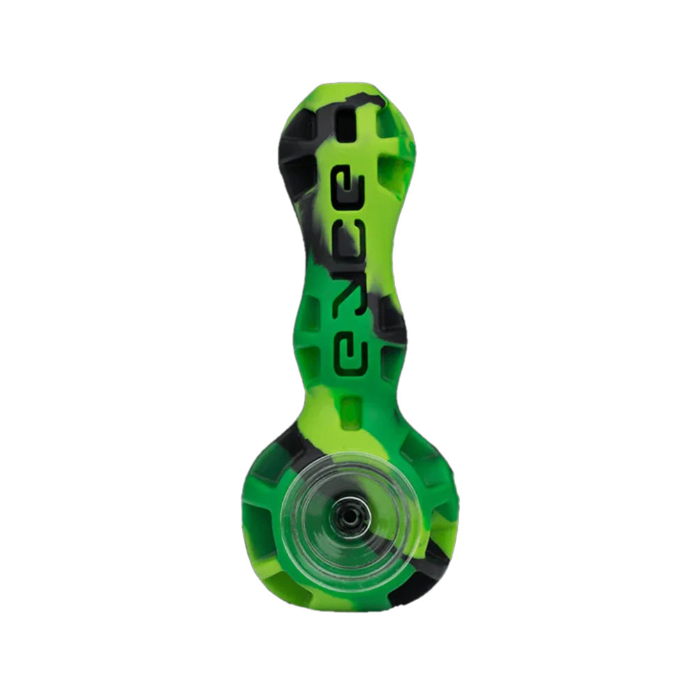 EYCE SILICONE SPOON PIPE - MIX GREEN