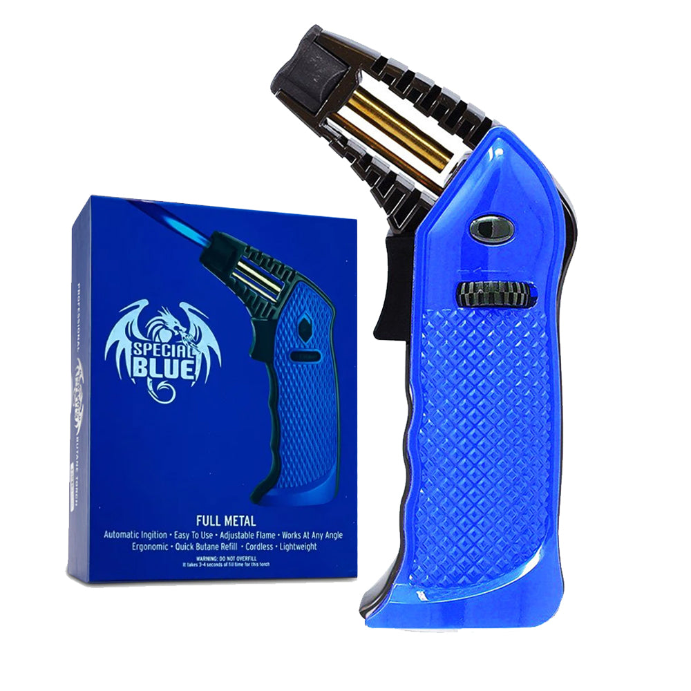 SPECIAL BLUE FULL METAL TORCH - BLUE – Ben Exotics