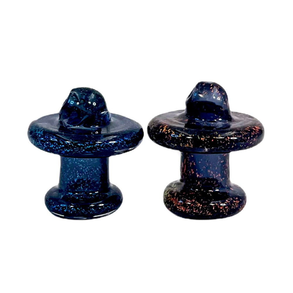 CHEECH 2" DICHRO BEADED CARB CAP
