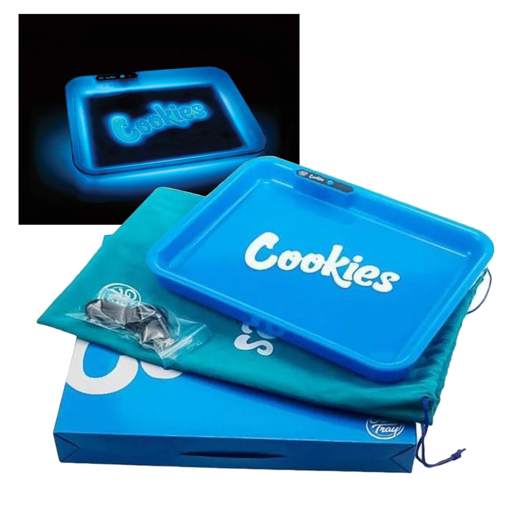 COOKIES GLOW TRAY W/ CASE - BLUE