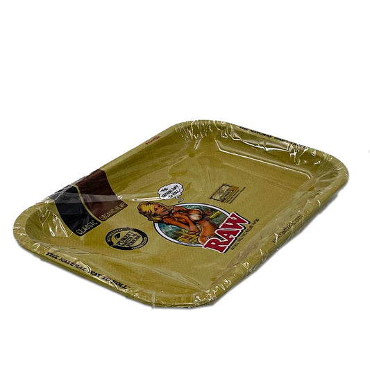 RAW SMALL METAL GIRL TRAY