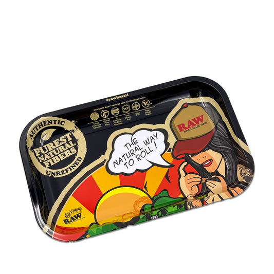 RAW MEDIUM METAL BRAZIL TRAY