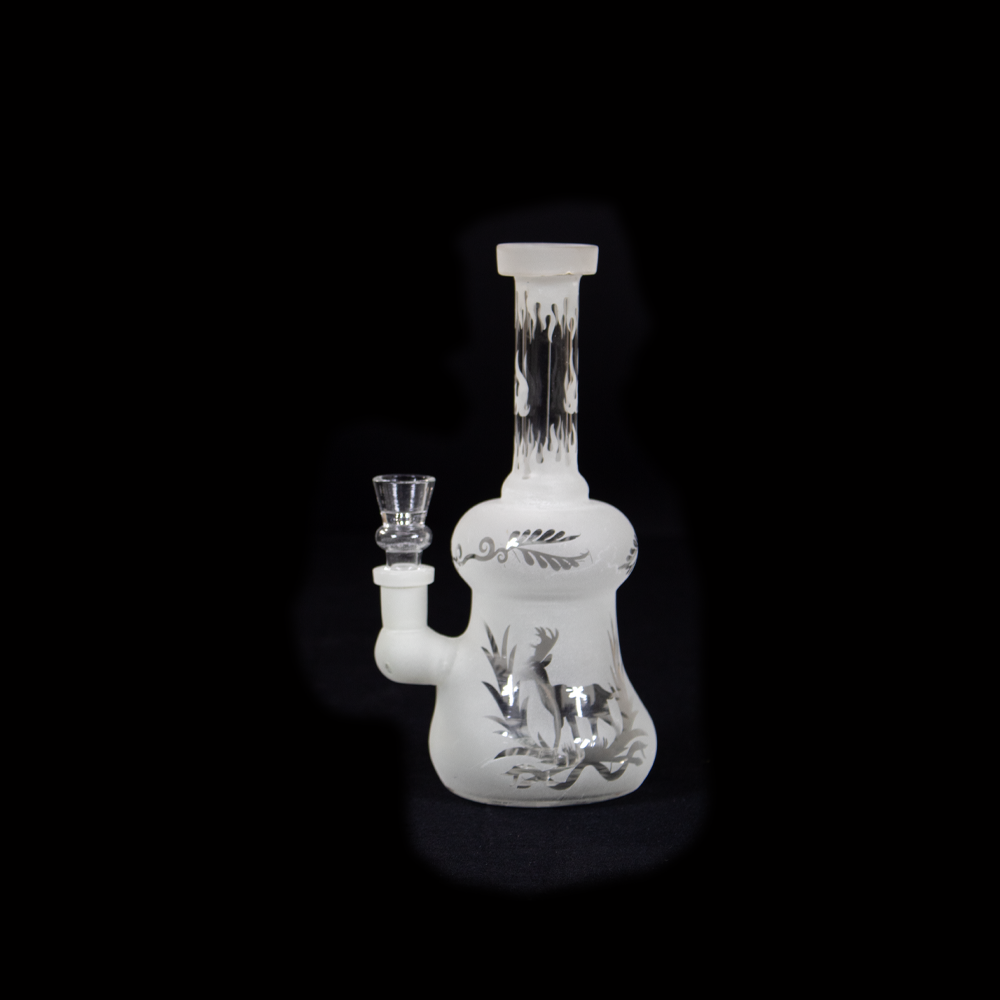 WATER PIPE 8" DARK AND GLOW DESIGN
