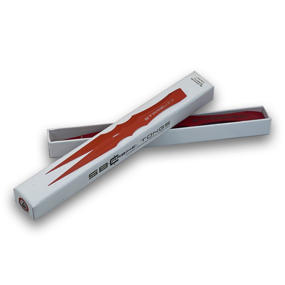 STARBUZZ CARBINE TONGS - BURNING EARTH ( RED)