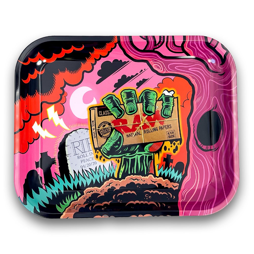 RAW METAL LARGE TRAY ZOMBIE