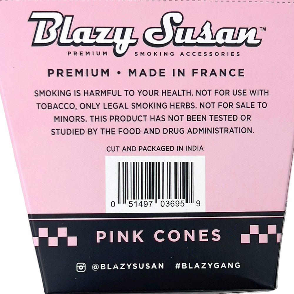 BLAZY SUSAN 1 1/4 PINK CONES