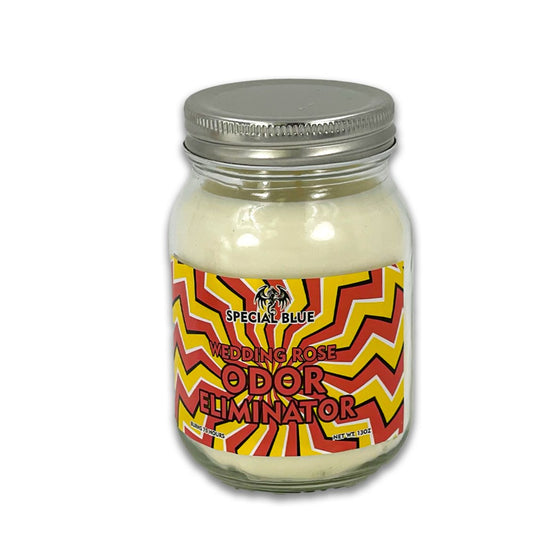 SPECIAL BLUE ODOR CANDLE - WEDDING ROSE