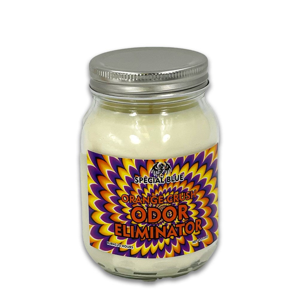 SPECIAL BLUE ODOR CANDLE - ORANGE CRUSH