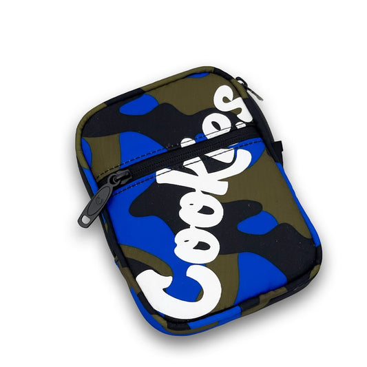 COOKIES ORIGINAL MINT HONEYCOMB SMELL PROOF BAG - BLUE CAMO