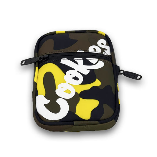 COOKIES ORIGINAL MINT HONEYCOMB SMELL PROOF BAG - LIME CAMO