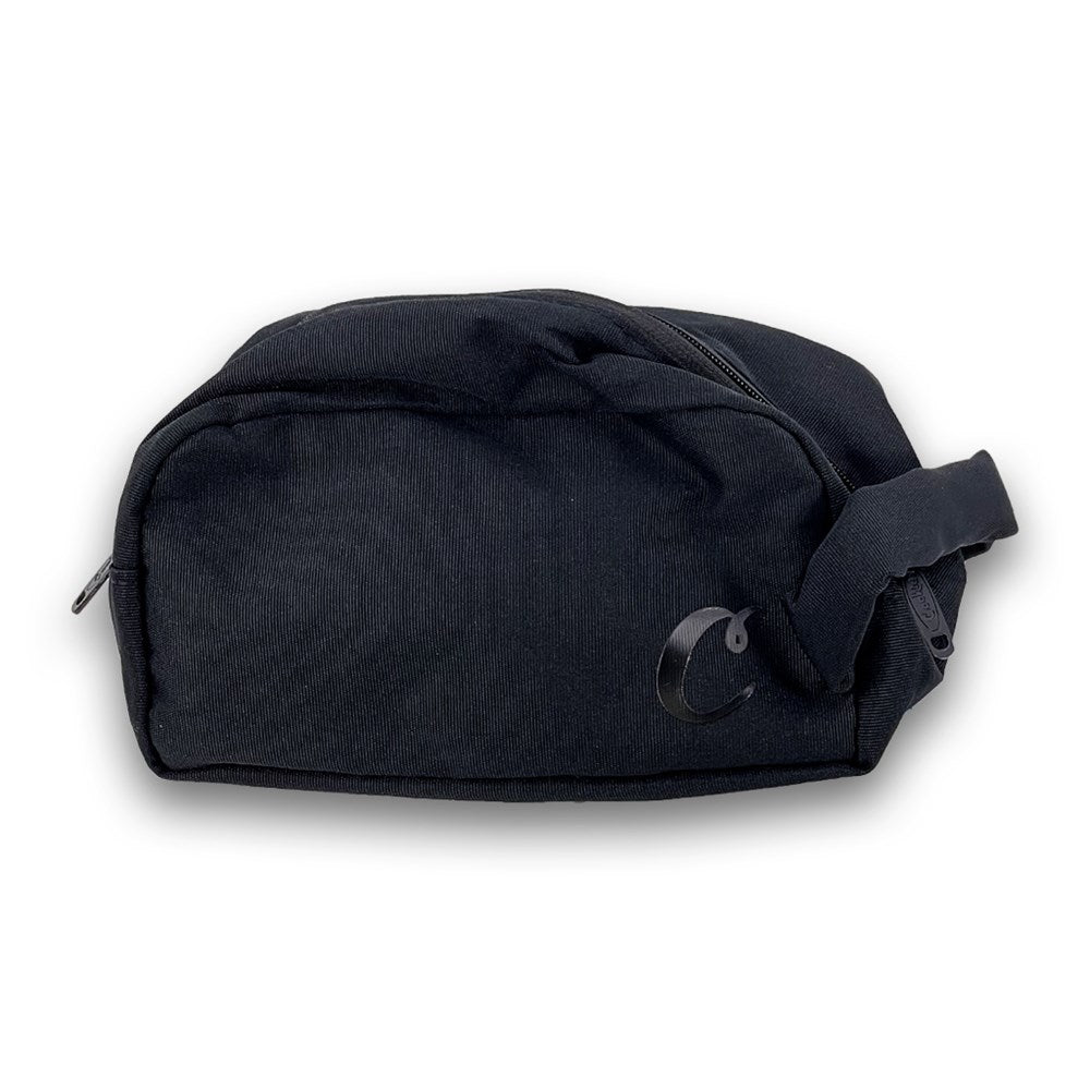 COOKIES SMELL PROOF CANVASPOLY STASH/TOILETRY BAG - BLACK