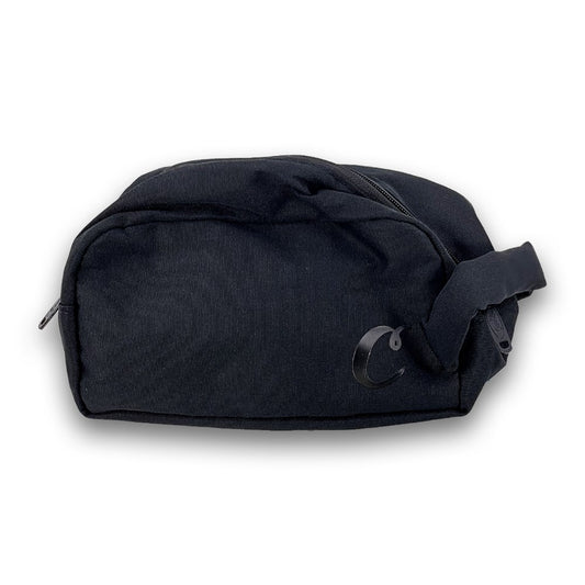 COOKIES SMELL PROOF CANVASPOLY STASH/TOILETRY BAG - BLACK